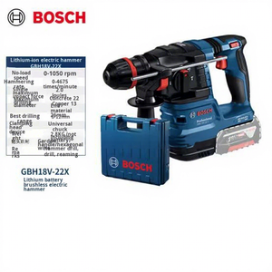 <span class=keywords><strong>Trapano</strong></span> Elettrico <span class=keywords><strong>a</strong></span> <span class=keywords><strong>Batteria</strong></span> al Litio di Grado Industriale, Senza Spazzole, 18V 1800W, Diametro Massimo di Foratura 22mm, GBH18V-22X - Product Image 2