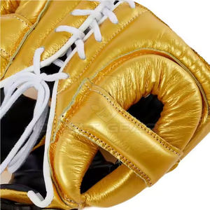 Custom Design Leather Portable Boxing <b>Head</b> Guard and Cheek Protector Breathable Adjustable Sport <b>Training</b> Protective Equipment - Product Image 6