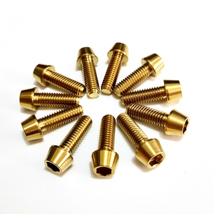 Din933 M6 M5 M4 M14 Hex bu lông xe máy Mặt bích <span class=keywords><strong>gr</strong></span> <span class=keywords><strong>2</strong></span> 5 màu titan Đỏ - Product Image 6