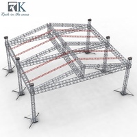 Estructura de Soporte Cuadrada de Aluminio para Iluminación, Soporte de Truss para DJ, Soporte de Truss de Aluminio para Escenario