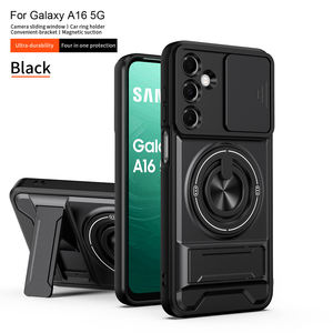 Funda Protectora para Teléfono Inteligente con Protección de Cámara Magnética Resistente a Golpes, TPU+PC, para Samsung Galaxy A16 <span class=keywords><strong>5g</strong></span>, Cubierta Trasera - Product Image 1