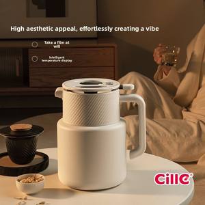 กระติกน้ำร้อนเซรามิก Xile แบบจีน หม้อเซรามิกขนาดใหญ่ หม้อไฟฟ้าแบบพกพา กระติกน้ำร้อนแบบพกพา สินค้าใหม่ หม้อตุ๋น - Product Image 3