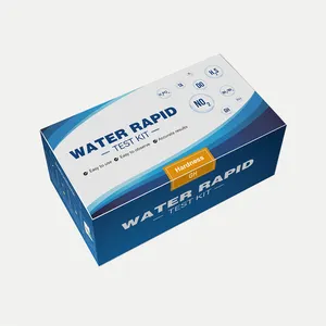 Rango de detección bajo del fabricante pH, alcalinidad total, kit de prueba de agua de dureza para agua potable