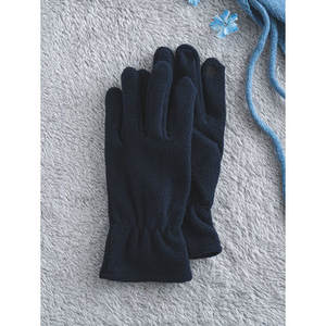 Guanti termici all'aperto di colore solido con l'estremità stretta del polso comodo ed elegante - Product Image 1