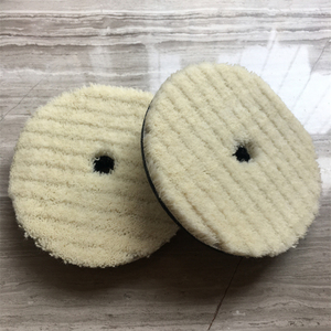 Éponge en <span class=keywords><strong>laine</strong></span> professionnelle pour l'entretien des voitures, tampon <span class=keywords><strong>de</strong></span> polissage humide et sec, OEM double <span class=keywords><strong>action</strong></span> - Product Image 4