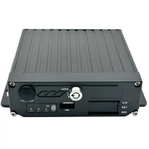 FL & OEM最佳8通道AHD720P sd卡移动DVR车载黑匣子MDVR系统车载录像机，具有4g全球定位系统功能