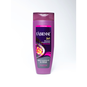 Fabienne 2-in-1 <b>Shampoo</b> 350 ml for Restoration Care Cleansing Freshness Nutrition <b>Volume</b> Nourishment and Softness Factory Direct - Product Image 2