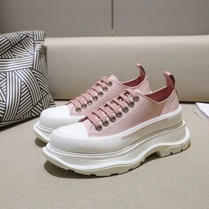 Zapatillas Deportivas de Plataforma con Cordones de Lona de Diseño de Lujo para Hombre y Mujer, Zapatillas Deportivas Ligeras de Verano en Blanco y Negro con Estampado de Grafiti - Product Image 3