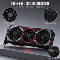 Komputer Desktop DIY Kustom RTX 5080 16GB GDDR7 Kartu Grafis Gaming untuk Pembuatan Rig PC Gamer dan Peningkatan Sistem