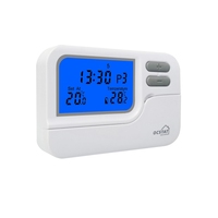 Termostato Electrónico Inalámbrico Programable de 7 Días y 230V para Caldera con Control RF
