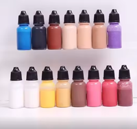 Fond de Teint Liquide Éclaircissant et Hydratant Waterproof OEM ODM à Faible MOQ, 30ml, pour Maquillage Airbrush, Fard à Joues et Ombre à Paupières