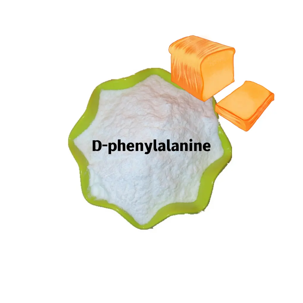 วัตถุเจือปนอาหาร D ฟีนิลอะลานีนผง Cas 673-06-3 กรดอะมิโนความบริสุทธิ์ 98% D-phenylalanine
