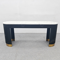 Table console de luxe meubles de salon tables console de chambre Table de bar en marbre
