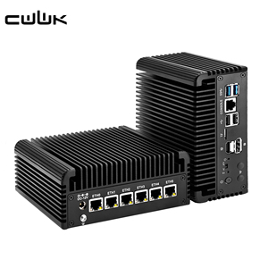 Mini PC Sin Ventilador CWWK J6413 de 4 Núcleos, Dispositivo Micro OPNsense, LAN de 2.5 GbE, SATA3.0, SSD, DDR4, AES-NI, HD, DP, Router, Mini Ordenador - Product Image 1