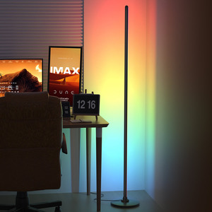 Banqcn phòng khách tùy chỉnh giá rẻ giá thấp rgbic bầu không khí DC 5V Wifi IR thông minh đứng dẫn đèn sàn Đèn trang trí nội thất - Product Image 2