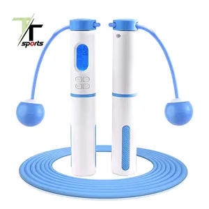 Hot Sale Weighted Cordless Smart Speed Skipping Jump Rope with Calorie Digital Counter for Home Gym Sports Fitness