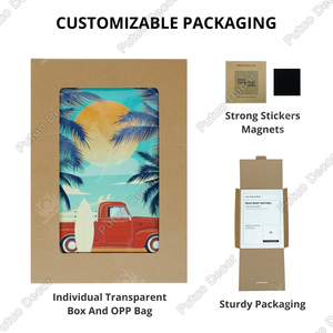 Sistema di Magneti per Poster Cinematografici Personalizzati, Insegna in Metallo Vintage di Grandi Dimensioni con Design Bifacciale - Product Image 3