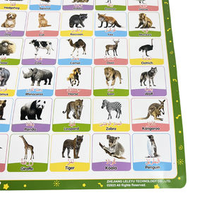 Poster Educativo Parlante con Nomi di Animali in Arabo e Inglese, Giocattolo Didattico Musicale per Bambini - Product Image 6