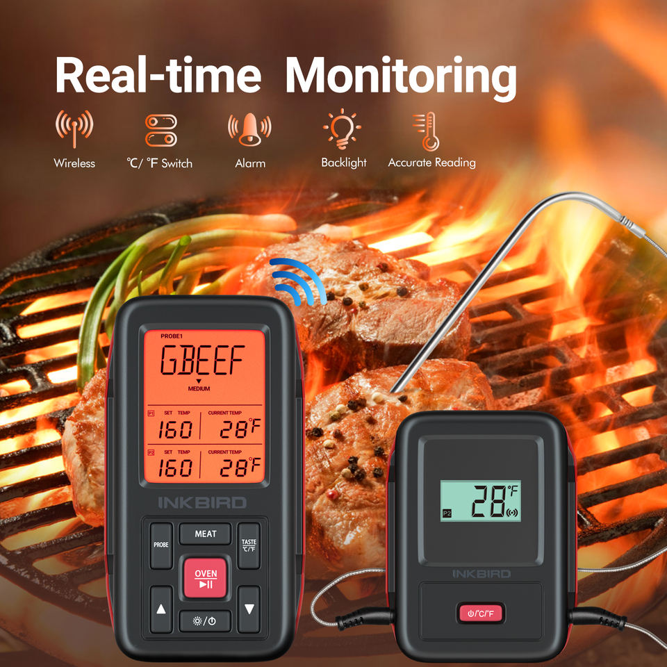 Inkbird IRF-2SA Wireless Food Thermometer