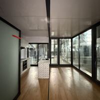 Lodge mobile modulaire de luxe, mini-maison préfabriquée, conteneur préfabriqué pour complexe hôtelier