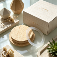 Joint d'étanchéité en silicone OEM pour couvercles de bocaux en bois, bande de caoutchouc protectrice pour emballages alimentaires hermétiques et étanches