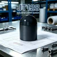 HESAI JT128 Mini LiDAR Hiperhemisférico 3D de Corto Alcance, Montaje Integrado Perfecto para AGVs, AMRs y Robots Humanoides
