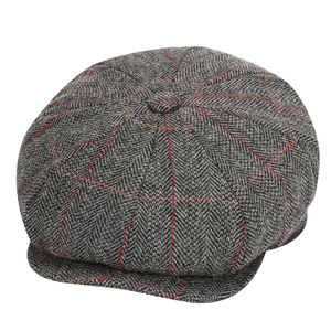 Casquette personnalisée Man Gatsby Chapeaux de lierre en laine Casquettes Baker Boy 8 Panels Casquettes Newsboy Cap Flat Hats - Product Image 6
