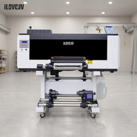 Printer Roll UV DTF A3 Presisi Tinggi Peralatan Pencetak Label Transfer
