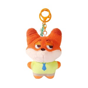 พวงกุญแจลูกบอลนุ่มและทนทานจาก Judy hopps & <span class=keywords><strong>Nick</strong></span> <span class=keywords><strong>Wilde</strong></span> ทำจากผ้ากำมะหยี่ Zootopia แท้ - Product Image 1
