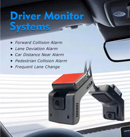 Caméra embarquée GPS 3 canaux 4G ADAS DMS avec écran TFT, enregistreur de conduite intelligent à double objectif, garantie 1 an pour taxis/camions/bus/véhicules de transport de passagers