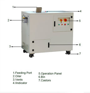 Máquina trituradora de disco duro flexible para teléfono móvil SSD de dos ejes barata y fácil de controlar - Product Image 6