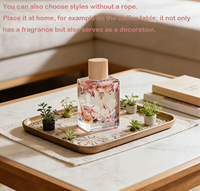 Diffuseur d'arômes d'intérieur très facile à utiliser, en verre, peut être suspendu ou placé directement, le meilleur parfum