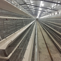Les cages commerciales de pondeuse d'oeufs de poulet de TBB conçoivent l'équipement d'élevage de volaille de 3 ou 4 couches