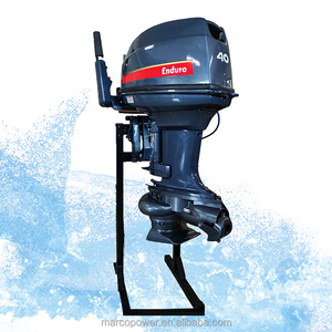 Nouveau moteur hors-bord à essence YMH 40HP 2 temps avec pompe à jet pour bateau rapide - Product Image 2