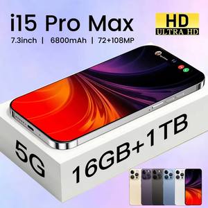 I สำหรับโทรศัพท์15 PRO MAX telefone มือถือราคาถูกโทรศัพท์มือถือ5G สมาร์ทโฟนเกม15 16 <span class=keywords><strong>i14</strong></span>แอนดรอยด์ - Product Image 4