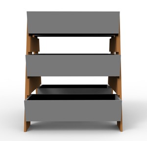 Jardinera Cuadrada Elevada <span class=keywords><strong>de</strong></span> <span class=keywords><strong>Madera</strong></span> Maciza con Pintura Ecológica a Base <span class=keywords><strong>de</strong></span> Agua, Diseño Moderno <span class=keywords><strong>y</strong></span> Color Personalizado - Product Image 2