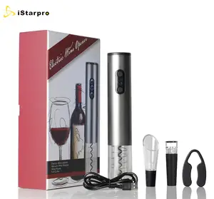 Migliore Vendita di Prodotti 2021 scatola regalo per gli uomini regali unici Elettrico Automatico Apri del Vino Regalo Set