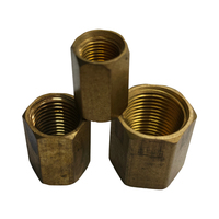 Raccord hexagonal long mâle-femelle, connecteur rapide en laiton, adaptateur droit, écrous hexagonaux nickelés