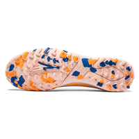 Chaussures de football unisexe à col chaussette, tige en TPU, crampons en caoutchouc TF, plaque de torsion, vente en gros, usine OEM