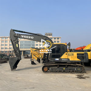 รถขุดตีนตะขาบ Volvo EC210 มือสอง พร้อมเกียร์ ลูกปืนเกียร์-ชิ้นส่วนไฮดรอลิก ต้นฉบับแท้ สายพานตีนตะขาบ วาล์วควบคุม รถขุด - Product Image 3