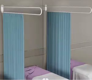 Chine Offre Spéciale Salon de beauté fer Art rideau d'isolation en forme de U conception de rideau pour Salon meilleure qualité vente directe d'usine - Product Image 3