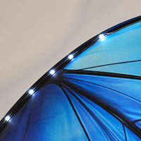 En stock : Avion papillon bionique LED pour spectacle de mariage, idéal pour les événements commerciaux nocturnes en extérieur