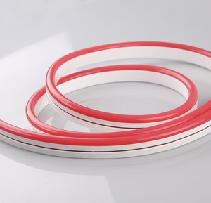 IP65 2835 màu duy nhất màu đỏ Neon Flex dải bền 12V 24V <span class=keywords><strong>LED</strong></span> Strip cho trong nhà và ngoài trời Neon dấu hiệu làm bằng Silicone - Product Image 5