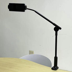 Support de téléphone/tablette réglable avec bras flexible pour bureau et chevet, en alliage noir - Product Image 3