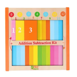 Giocattoli educativi per bambini Puzzle in legno per addizione e sottrazione aritmetica