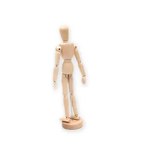 Figura de fantoche Bo Yi Xuan de desenho artístico de 5,5 polegadas, pode balançar os membros adorno de mesa