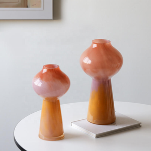 Décorations de vases pour <span class=keywords><strong>salon</strong></span>, arrangements floraux, vases hydroponiques en verre d'inspiration luxueuse, vases créatifs en verre - Product Image 1