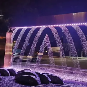 Rideau d'eau numérique Design gratuit avec fontaine à musique