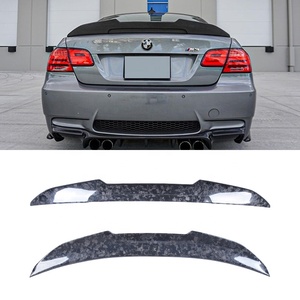Original for 3 Series E92 Coupe&E92 M3 PSM Style Forged Carbon Fiber Non Perforated <b>Rear</b> <b>Spoiler</b> Trunk 2005-2013 - Product Image 1