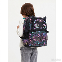 Set Tas Sekolah Anak Lucu 4 in 1 untuk Anak SD, Termasuk Tas Ransel, Tas Makan Siang, Kotak Pensil & Botol Minum untuk Siswa SD